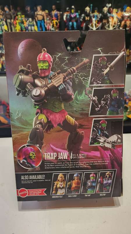 Masters Of The Universe (Motu) Masterverse New Eternia Trap Jaw Figure Moc