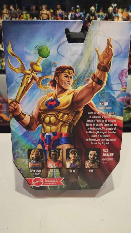 Masters Of The Universe (Motu) Masterverse He-Ro Figure Moc