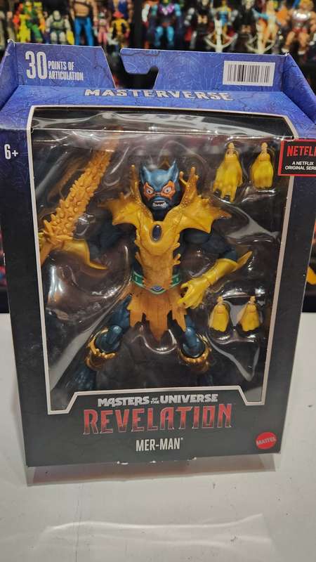 Masters Of The Universe (Motu) Masterverse Mer-Man Figure Moc