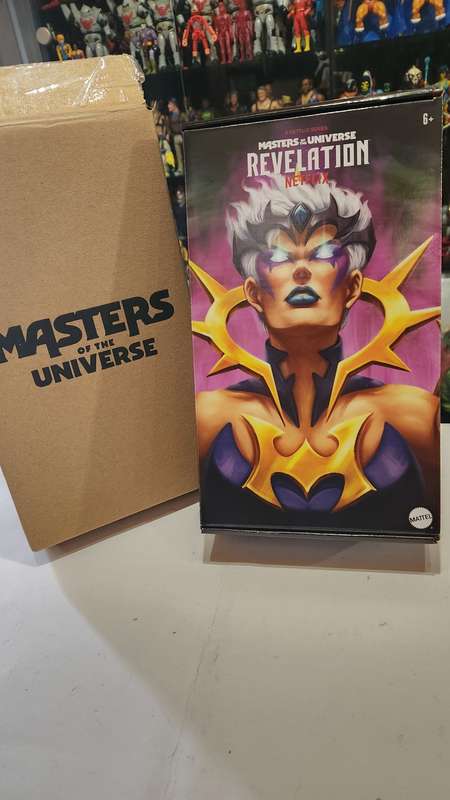 Masters Of The Universe (Motu) Mattel Creations Revelation Deluxe Dark Lyn Figure Moc