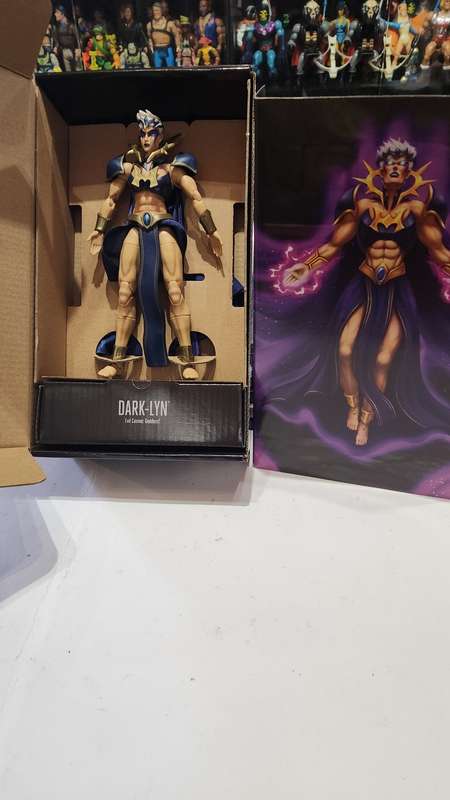 Masters Of The Universe (Motu) Mattel Creations Revelation Deluxe Dark Lyn Figure Moc