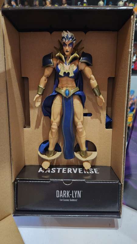 Masters Of The Universe (Motu) Mattel Creations Revelation Deluxe Dark Lyn Figure Moc