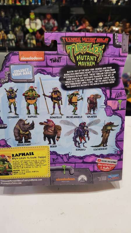 2023 Moc Tmnt Mutant Mayhem Raphael Figure Teenage Mutant Ninja Turtles