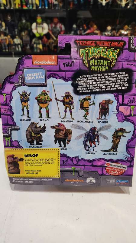 2023 Moc Tmnt Mutant Mayhem Bebop Figure Teenage Mutant Ninja Turtles