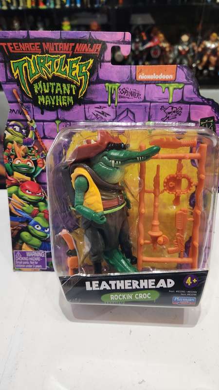 2023 Moc Tmnt Mutant Mayhem Leatherhead Figure Teenage Mutant Ninja Turtles
