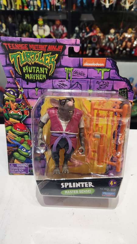 2023 Moc Tmnt Mutant Mayhem Splinter Figure Teenage Mutant Ninja Turtles