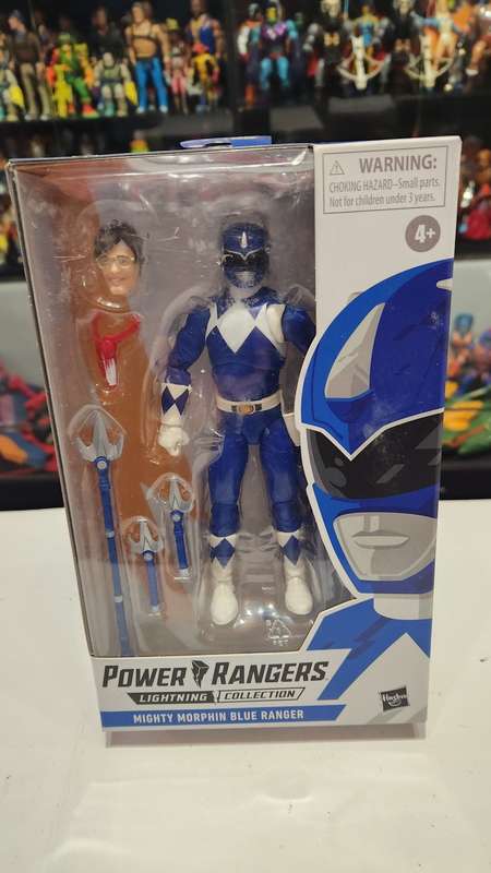 2020 Boxed Power Rangers Lightning Collection Blue Ranger