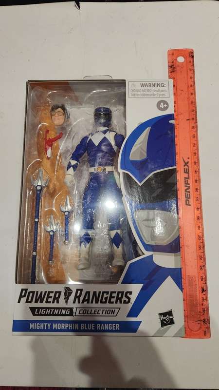 2020 Boxed Power Rangers Lightning Collection Blue Ranger