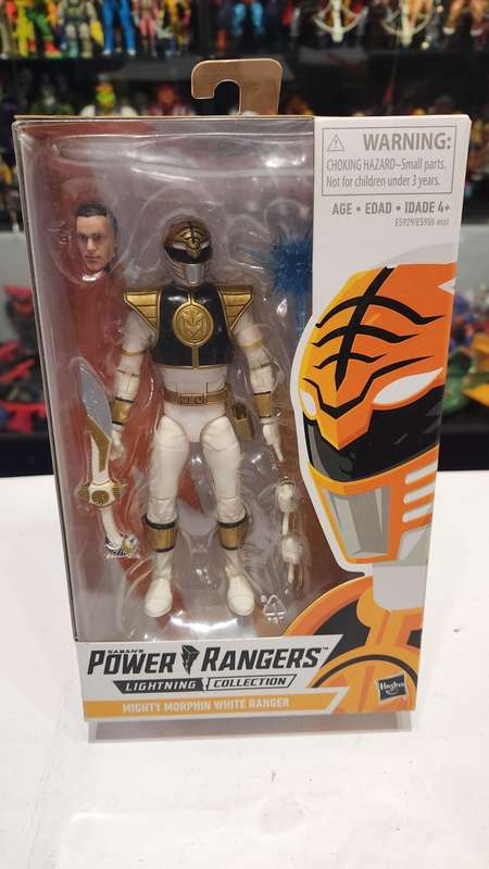 2020 Boxed Power Rangers Lightning Collection White Ranger