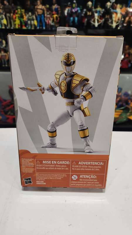 2020 Boxed Power Rangers Lightning Collection White Ranger