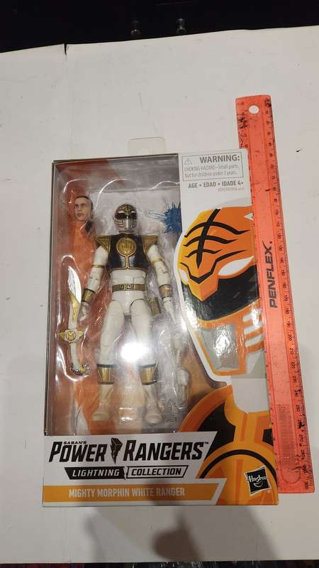 2020 Boxed Power Rangers Lightning Collection White Ranger