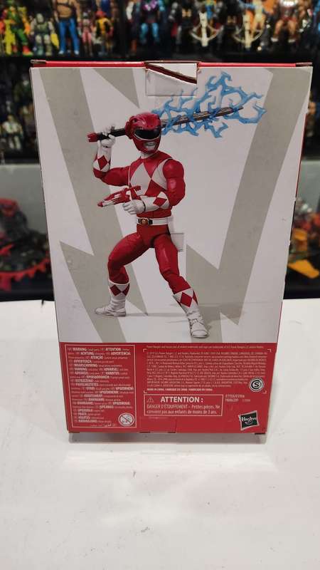 2020 Boxed Power Rangers Lightning Collection Red Ranger