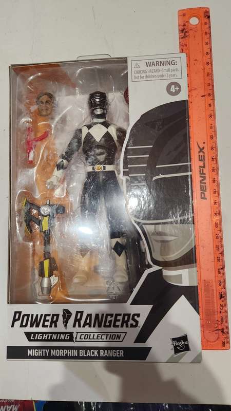 2020 Boxed Power Rangers Lightning Collection Black Ranger