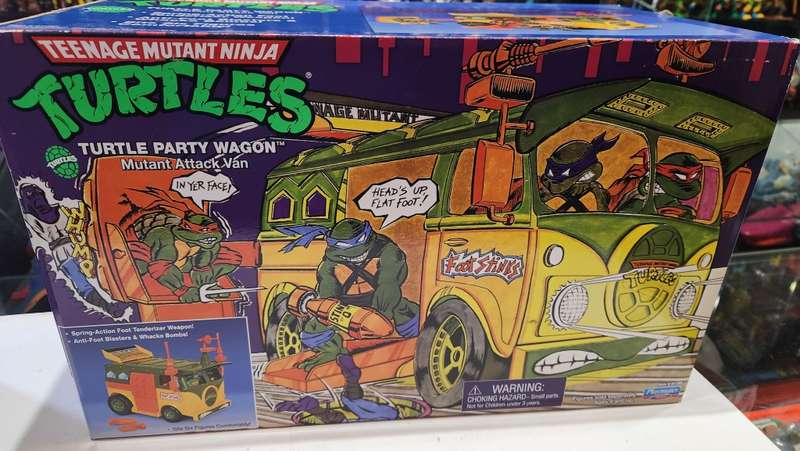 2021 MOC Tmnt Turtle Party Wagon Figure Teenage Mutant Ninja Turtles