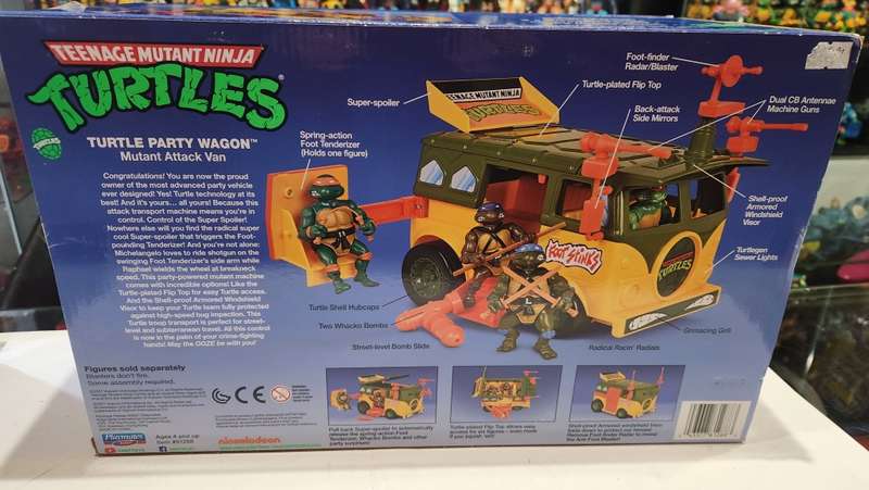 2021 MOC Tmnt Turtle Party Wagon Figure Teenage Mutant Ninja Turtles