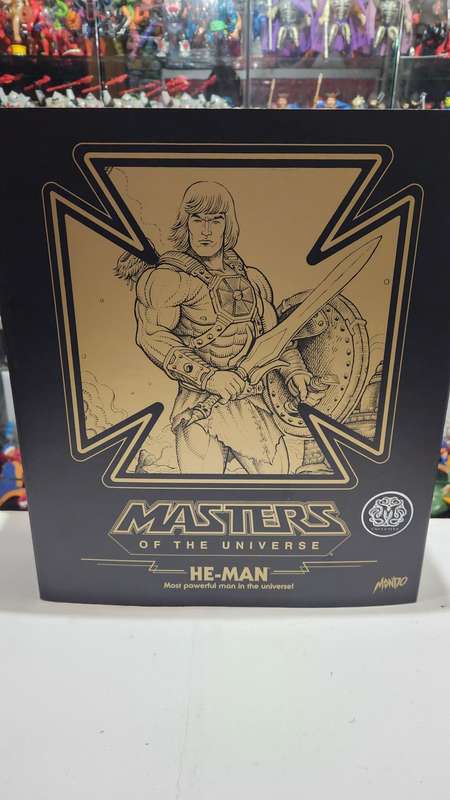Masters Of The Universe (Motu) Mondo He-Man Figure Boxed