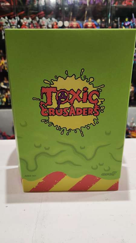 Boxed Super 7 Toxic Crusaders Toxie Figure