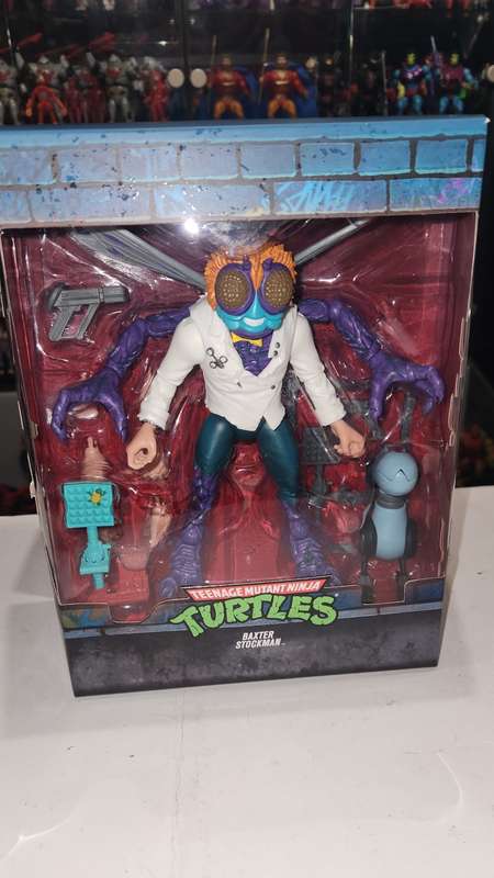 Boxed Tmnt Super 7 Baxter Stockman Figure Teenage Mutant Ninja Turtles