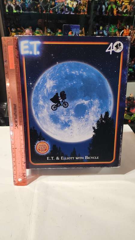 Moc Neca E.T & Elliott With Bicycle