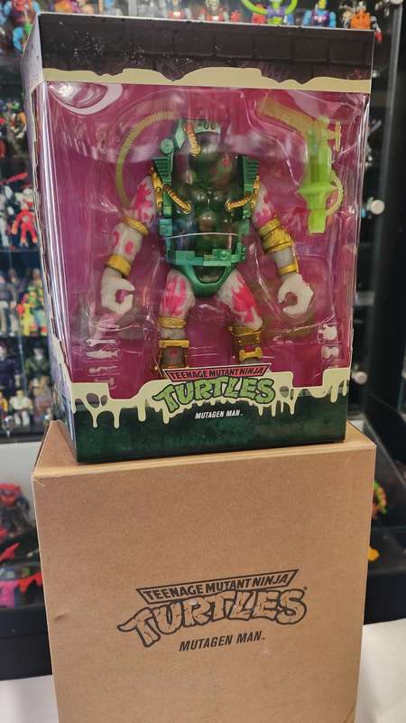 Boxed Tmnt Super 7 Mutagen Man Figure Teenage Mutant Ninja Turtles