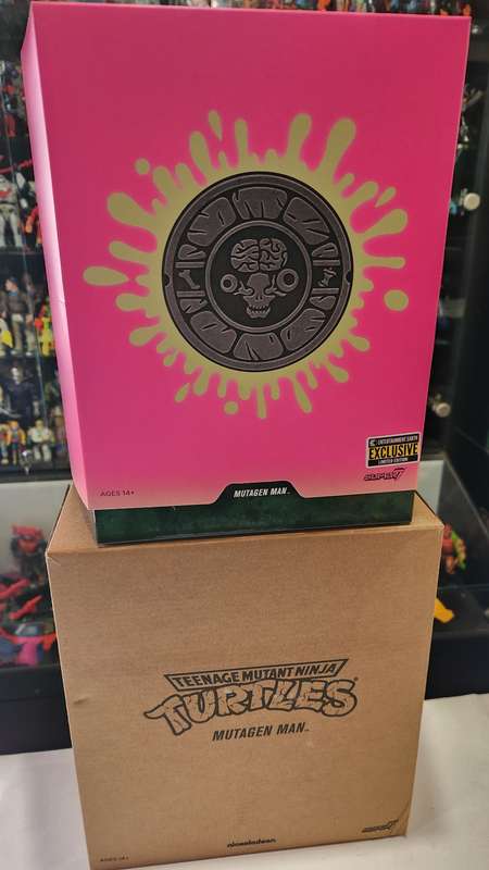 Boxed Tmnt Super 7 Mutagen Man Figure Teenage Mutant Ninja Turtles