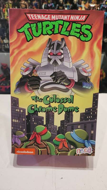 Neca Tmnt The Colossal Chrome Dome Figure Teenage Mutant Ninja Turtles