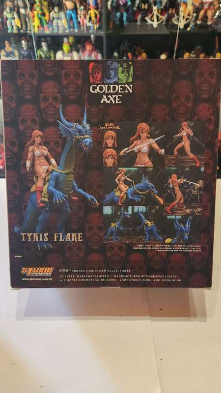 Boxed Storm Collectibles Golden Axe "Tyris Flare" Action Figure