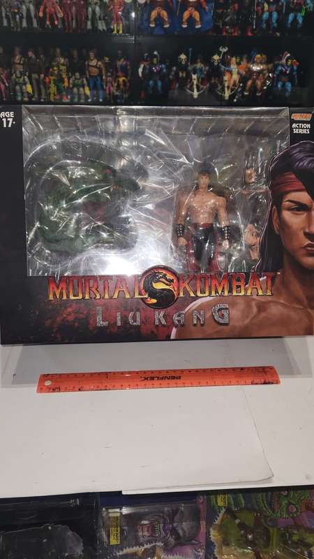 Boxed Storm Collectibles Mortal Kombat "Liu Kang" Action Figure