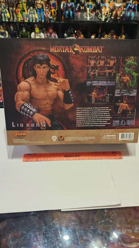 Boxed Storm Collectibles Mortal Kombat "Liu Kang" Action Figure