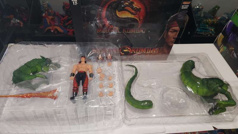 Boxed Storm Collectibles Mortal Kombat "Liu Kang" Action Figure