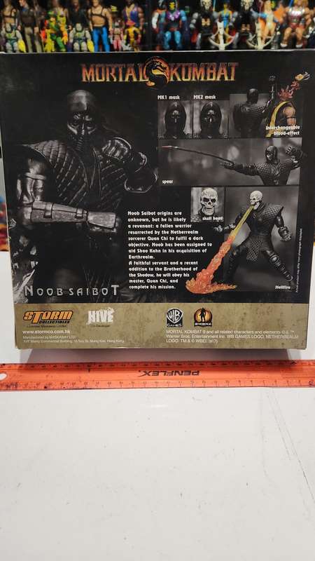Boxed Storm Collectibles Mortal Kombat "Noob Saibot" Action Figure