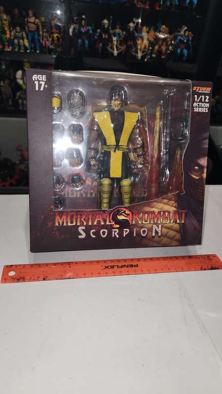 Boxed Storm Collectibles Mortal Kombat "Scorpion" Action Figure