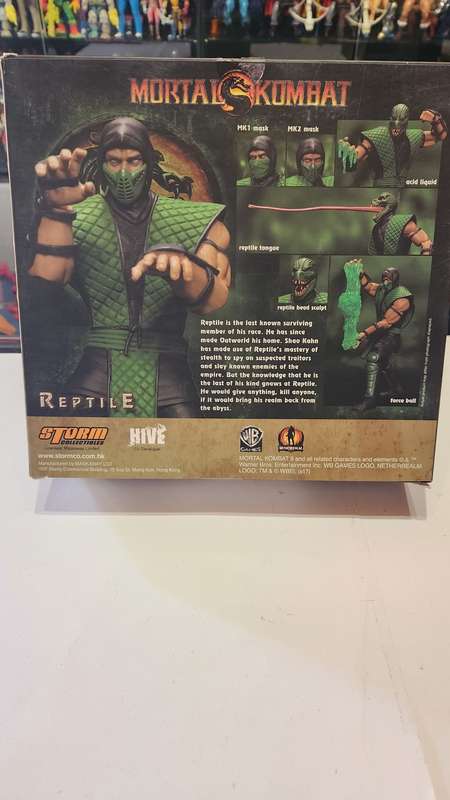 Boxed Storm Collectibles Mortal Kombat "Reptile" Action Figure