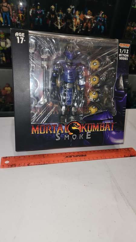 Boxed Storm Collectibles Mortal Kombat "Smoke" Action Figure