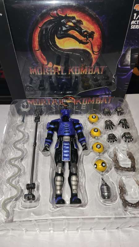 Boxed Storm Collectibles Mortal Kombat "Smoke" Action Figure
