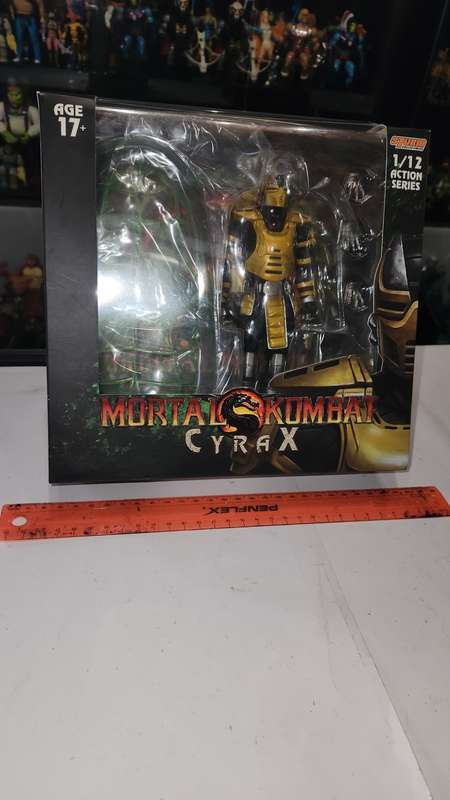 Boxed Storm Collectibles Mortal Kombat "Cyrax" Action Figure