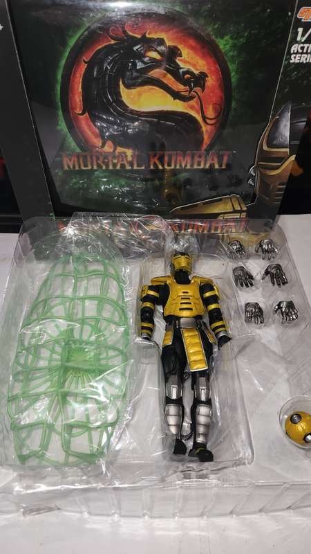 Boxed Storm Collectibles Mortal Kombat "Cyrax" Action Figure