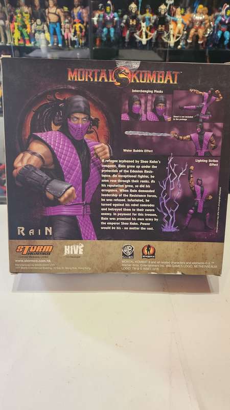 Boxed Storm Collectibles Mortal Kombat "Rain" Action Figure