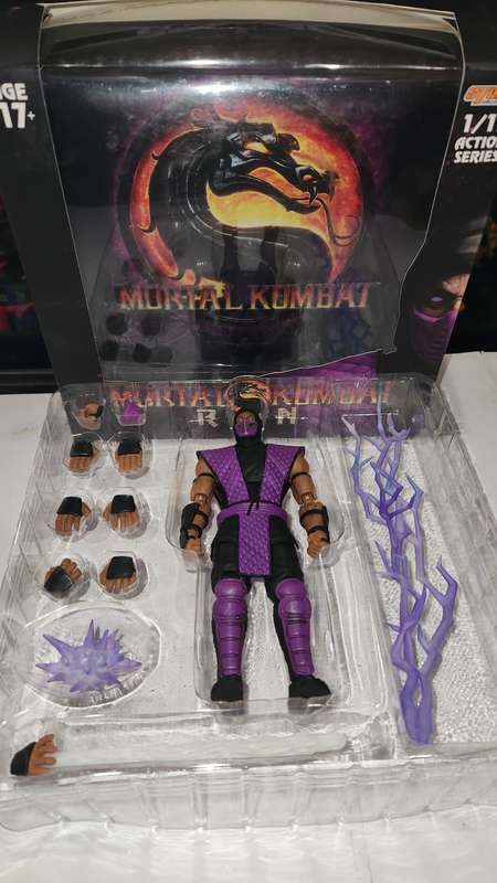 Boxed Storm Collectibles Mortal Kombat "Rain" Action Figure