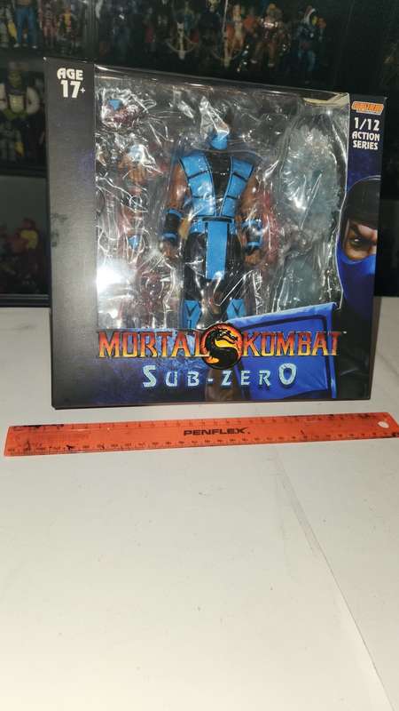Boxed Storm Collectibles Mortal Kombat "Sub-Zero" Action Figure
