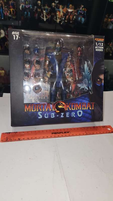 Boxed Storm Collectibles Mortal Kombat "Sub-Zero" Action Figure