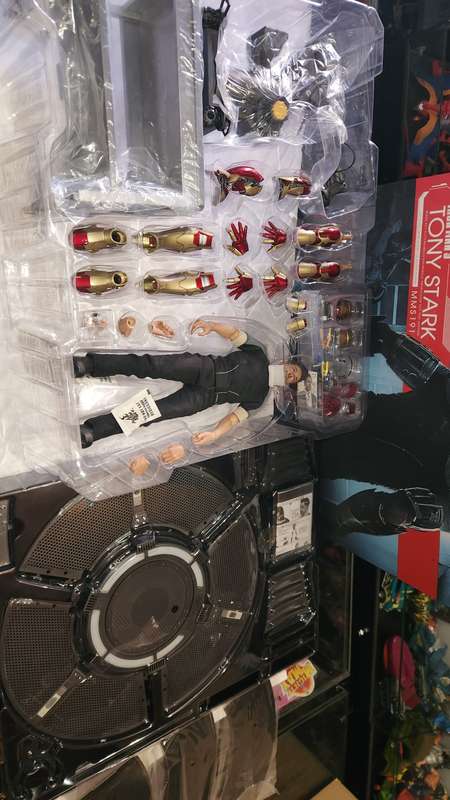 Boxed Hot Toys Iron Man 3 Tony Stark Action Figure