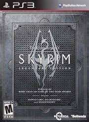 Skyrim Legendary Edition PS3