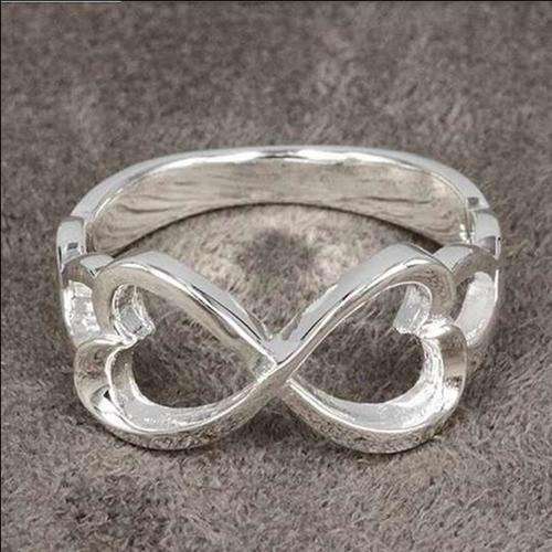 Sterling Silver Infinity Design Ring