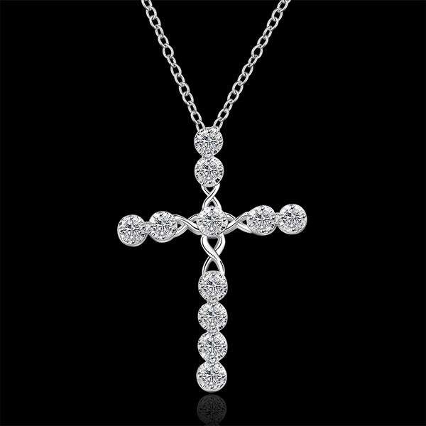 BEAUTIFUL SILVER CROSS PENDANT