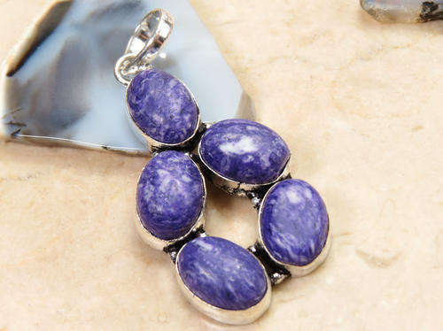 Mosaic Jasper Pendant