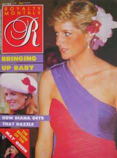 Royalty Monthly magazine - Princess Diana cover (May 1988, Vol.7 No.8)
