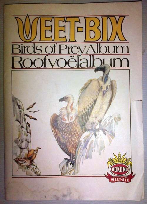 Weet-Bix Birds of Prey Album Roofvoelalbum with all bird cards intact