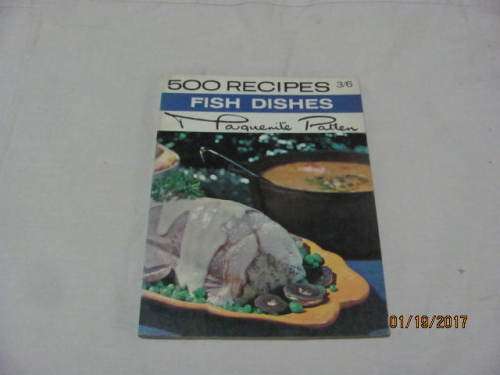 500 Recipes Fish Dishes Marquerite Patten 1969  : Softcover