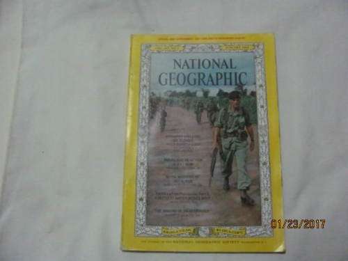National Geographic Magazine Jan 1965 vol 127 no 1 + map